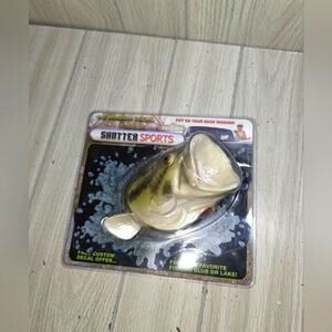 Shatter Sports 2006 3D Bass Window Decal Discontinued Fishing Boating Truck